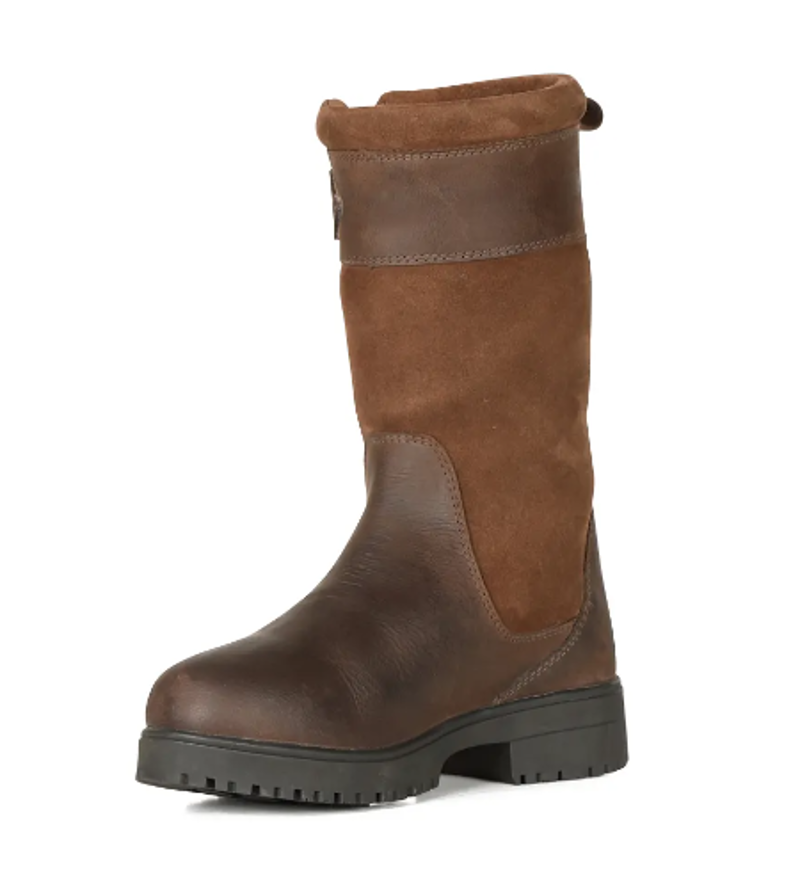 Moretta Childrens Savona Country Boots in Brown -1